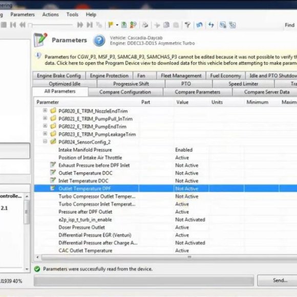 COPY - DIESEL TRUCK DPF REGEN SCANNER TOOL ECM ECU CAT MACK DETROIT VOLVO ABS C… - Picture 7 of 12